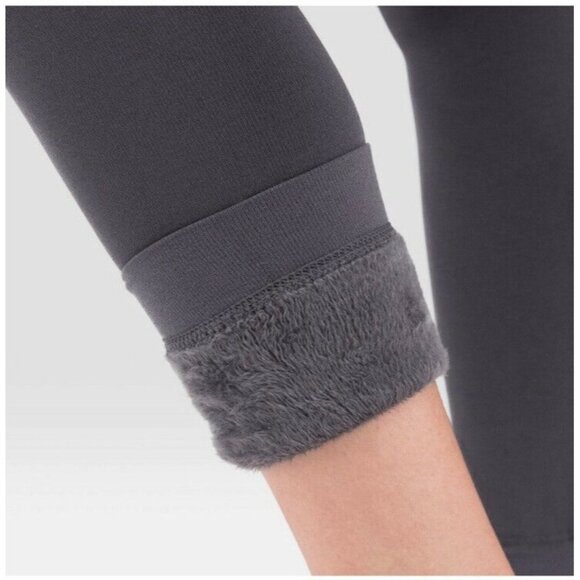 Wander x Hottoties Womans Gray The Cozy Legging Plush Lined SZ S - Picture 3 of 5